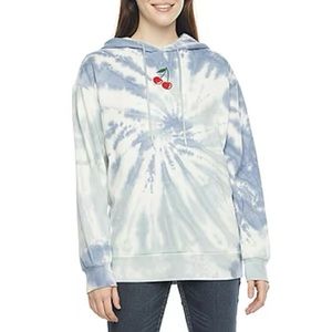 NWT Juniors Womens Long Sleeve Tie-Dye Hoodie